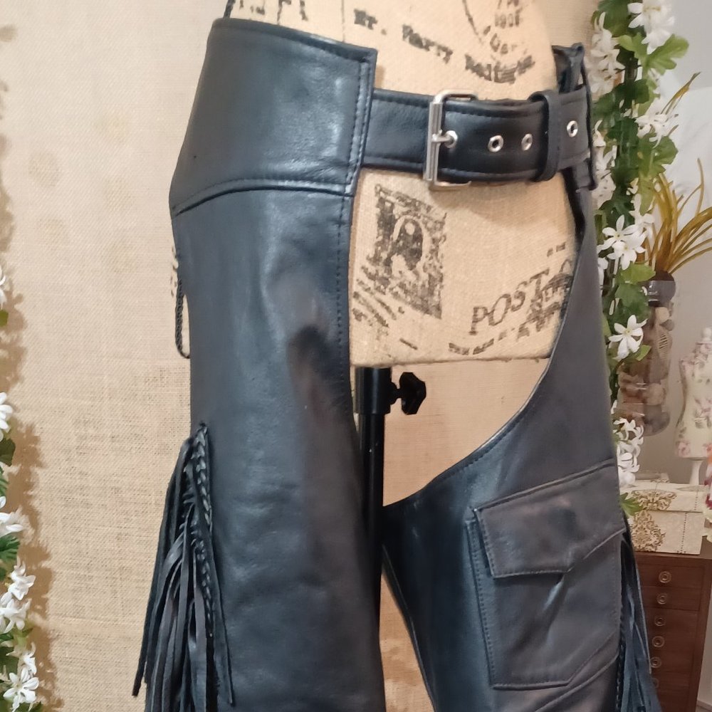 🖤🧡MOB Fringe Chaps🧡🖤